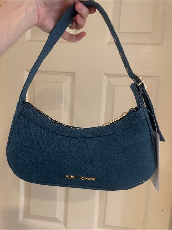 Betsey Johnson Handbags - Betsey Johnson Denim Shoulder Bag